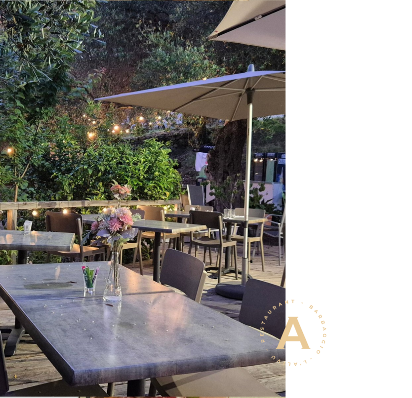 Le restaurant - L'Alivu - restaurant BARBAGGIO - Restaurant Bastia - restaurant Bastia Corse - Restaurant Saint Florent